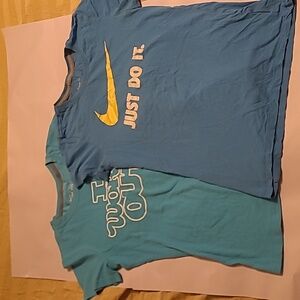 Lot if 2, Girls medium NIKE dri fit shirts